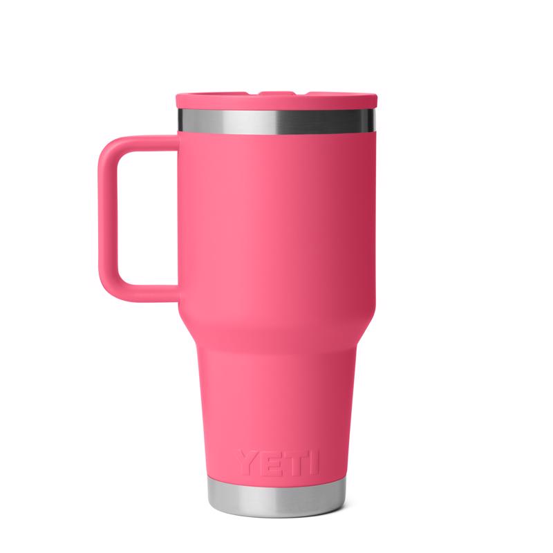 YETI Rambler 30 oz Tropical Pink BPA Free Travel Straw Mug