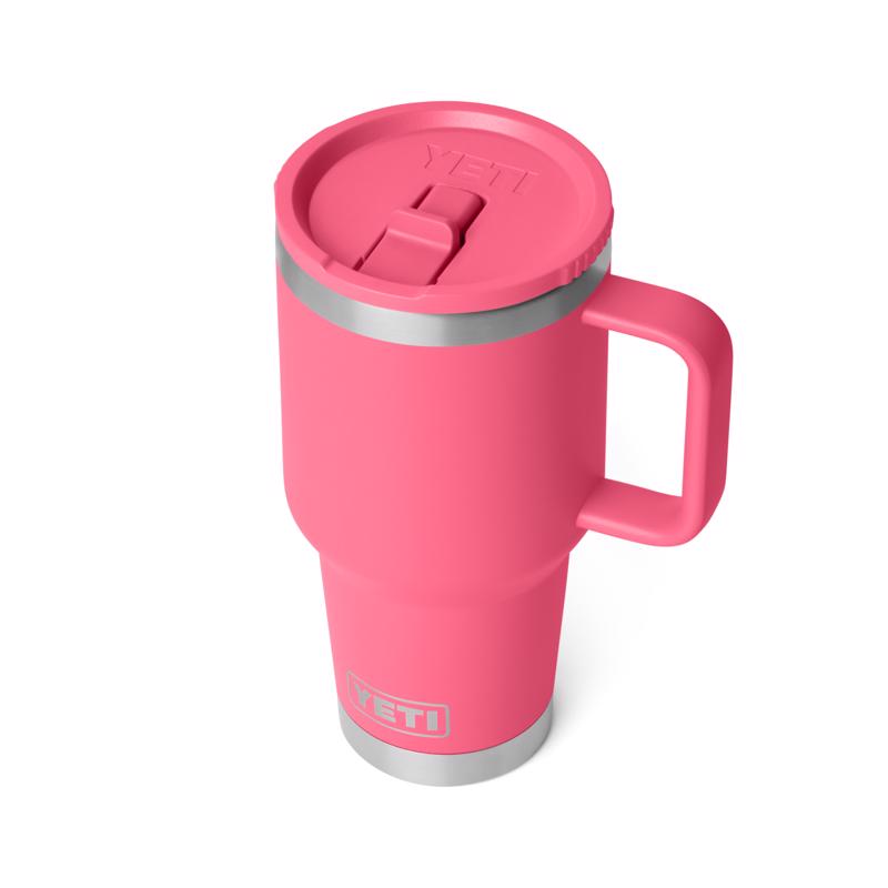 YETI Rambler 30 oz Tropical Pink BPA Free Travel Straw Mug