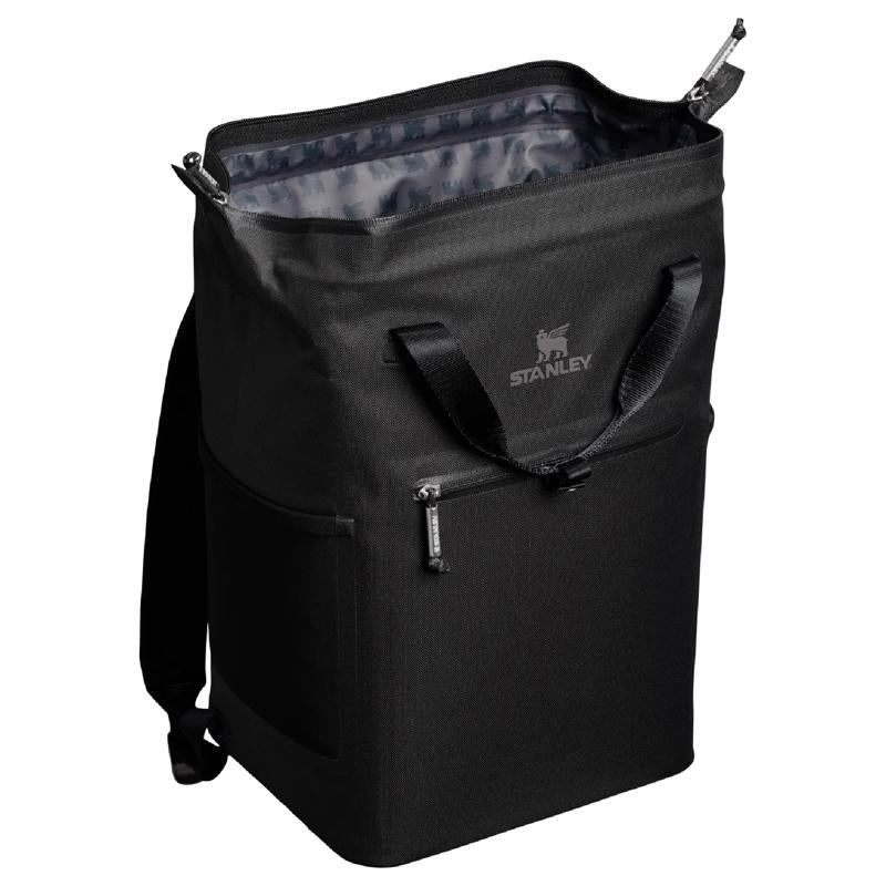 Stanley The All Day Madeleine Mini Black 14 qt. cap. Backpack Cooler