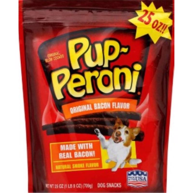 JM Smucker's PupPeroni Bacon Treats For Dogs 25 oz 11.3 in.