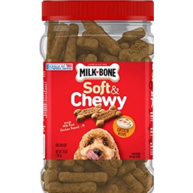 JM Smucker's MilkBone Chicken Treats For Dogs 25 oz 7.2 in.