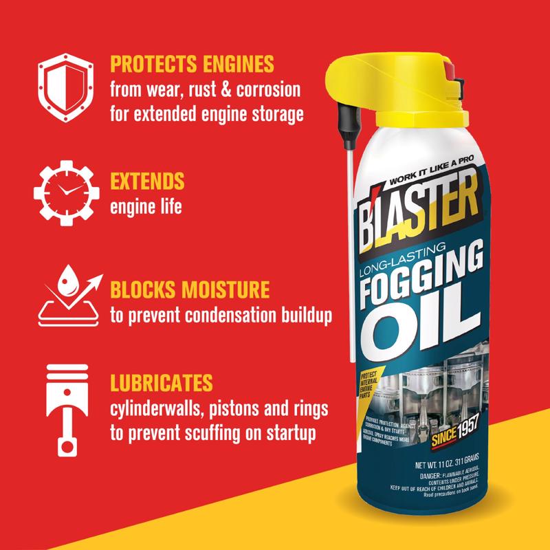 Blaster Aerosol Fogging Oil 12 oz