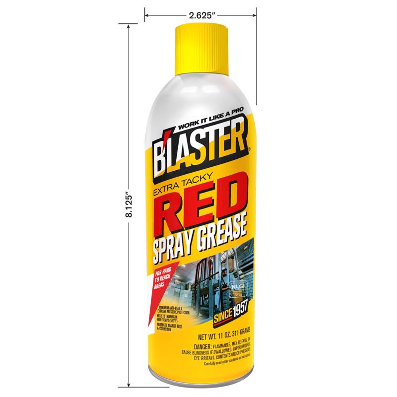 Blaster Red Grease 11 oz