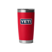 YETI Rambler 20 oz Rescue Red Patriotic BPA Free Badge Tumbler with MagSlider Lid