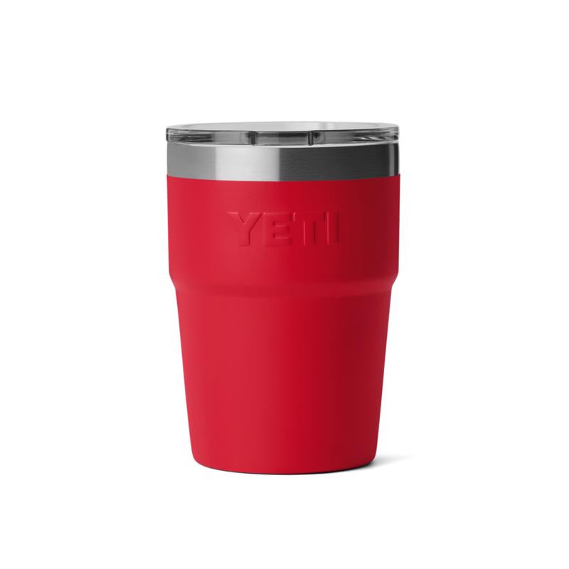 YETI Rambler 16 oz Rescue Red Patriotic BPA Free Stackable Tumbler with MagSlider Lid