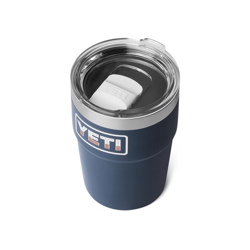YETI Rambler 16 oz Navy Patriotic BPA Free Stackable Tumbler with MagSlider Lid