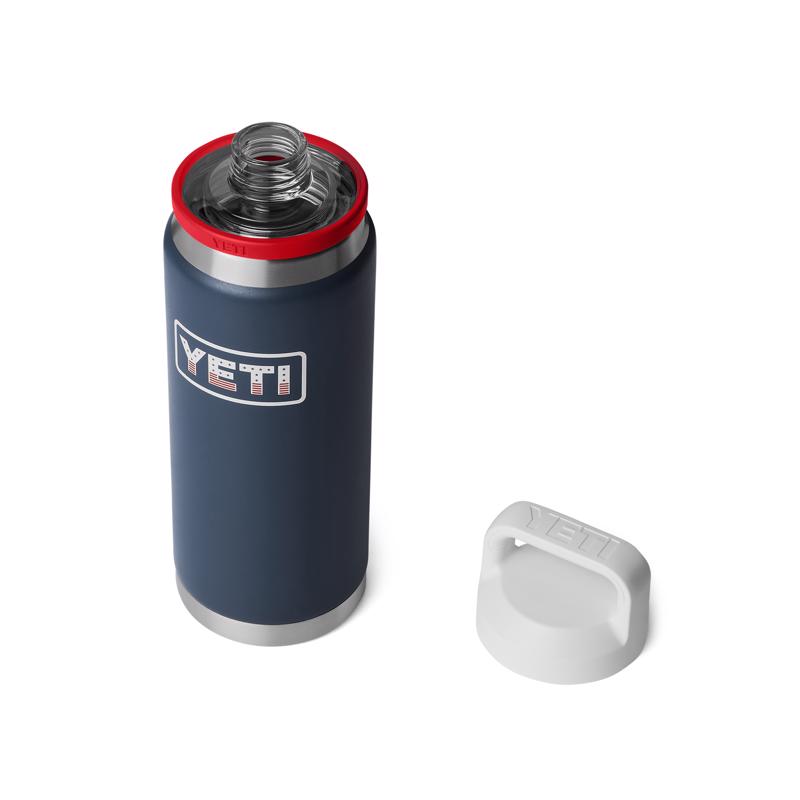 YETI Rambler 26 oz Patriotic BPA Free Bottle with Chug Cap