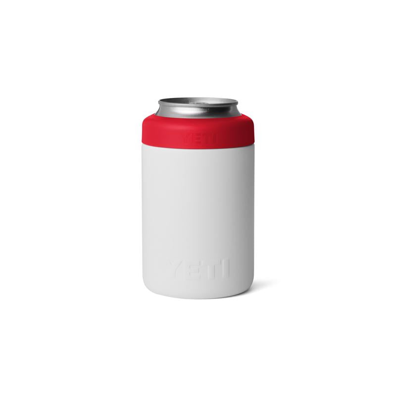 YETI Rambler 12 oz White Patriotic BPA Free Badge Colster Can Insulator