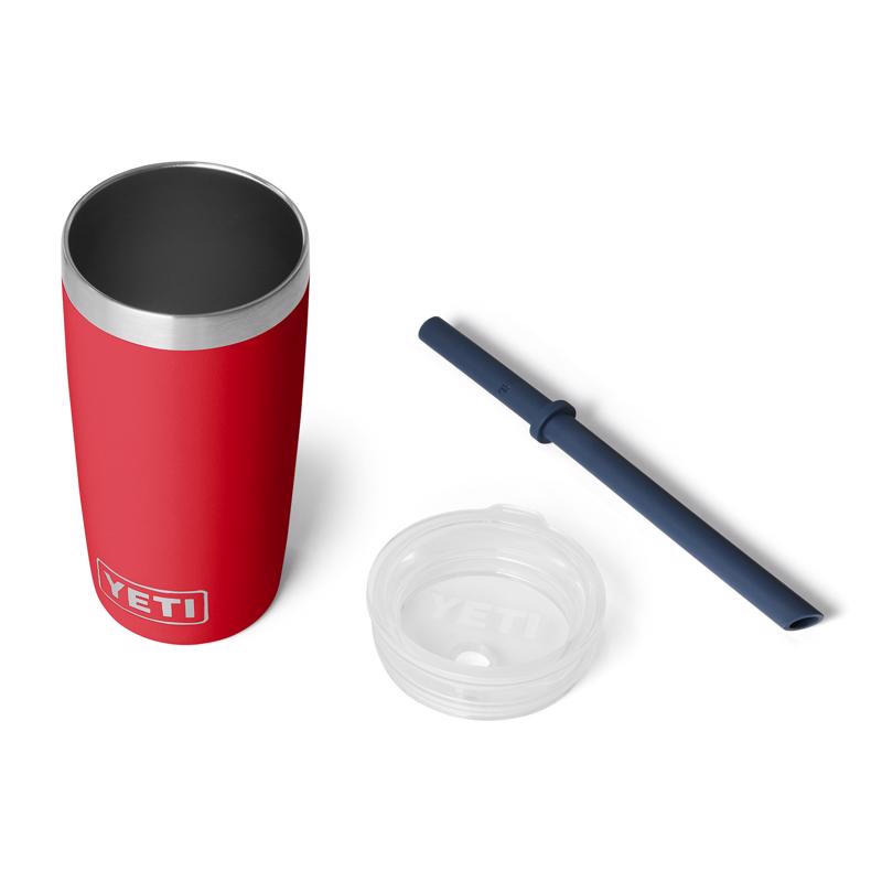 YETI Rambler Jr 10 oz Navy Patriotic BPA Free Kids Cups with Silicone Straw