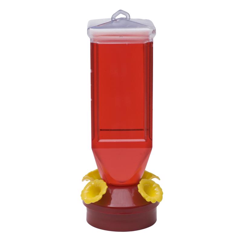 Perky-Pet Hummingbird 18 oz Plastic Lantern Nectar Bird Feeder 4 ports