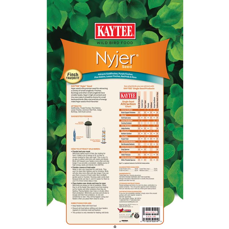 Kaytee Nyjer Wild Bird Food 20 lb