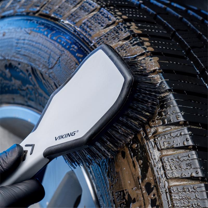 Viking 10.3 in. Stiff Tire Brush