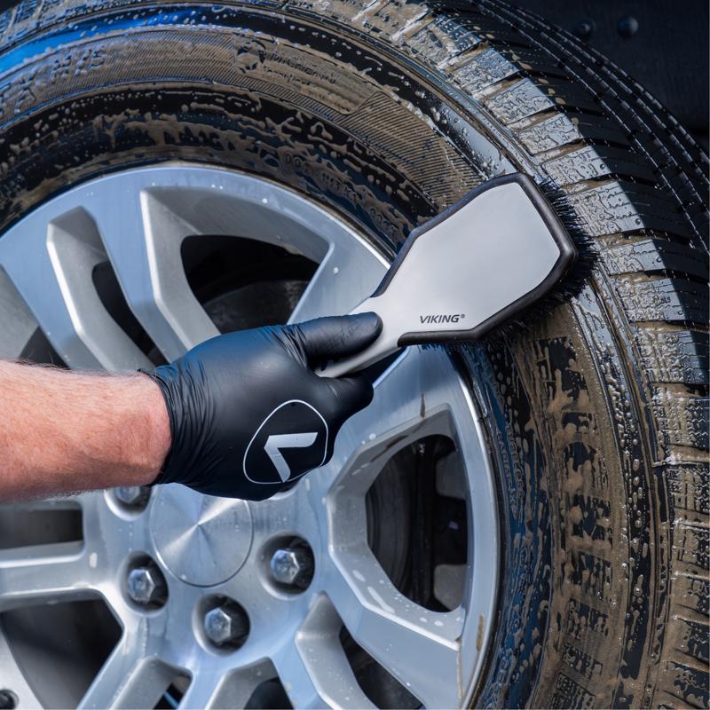 Viking 10.3 in. Stiff Tire Brush