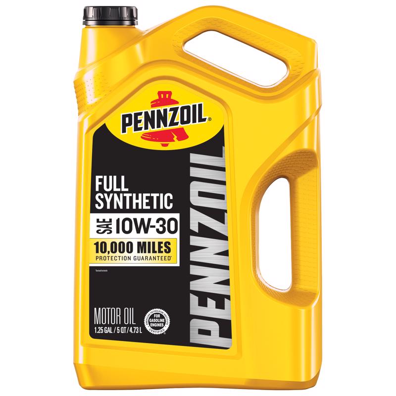Pennzoil Full Synthetic 10W-30 Synthetic Motor Oil 5 qt