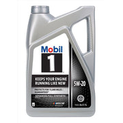 Mobil 1 Gasoline Synthetic Motor Oil 5 qt