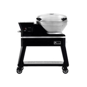 Recteq Bullseye Deluxe Wood Pellet WiFi Grill and Smoker Black/Silver