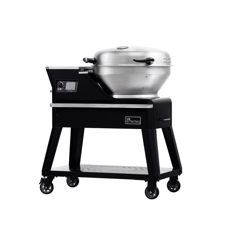 Recteq Bullseye Deluxe Wood Pellet WiFi Grill and Smoker Black/Silver
