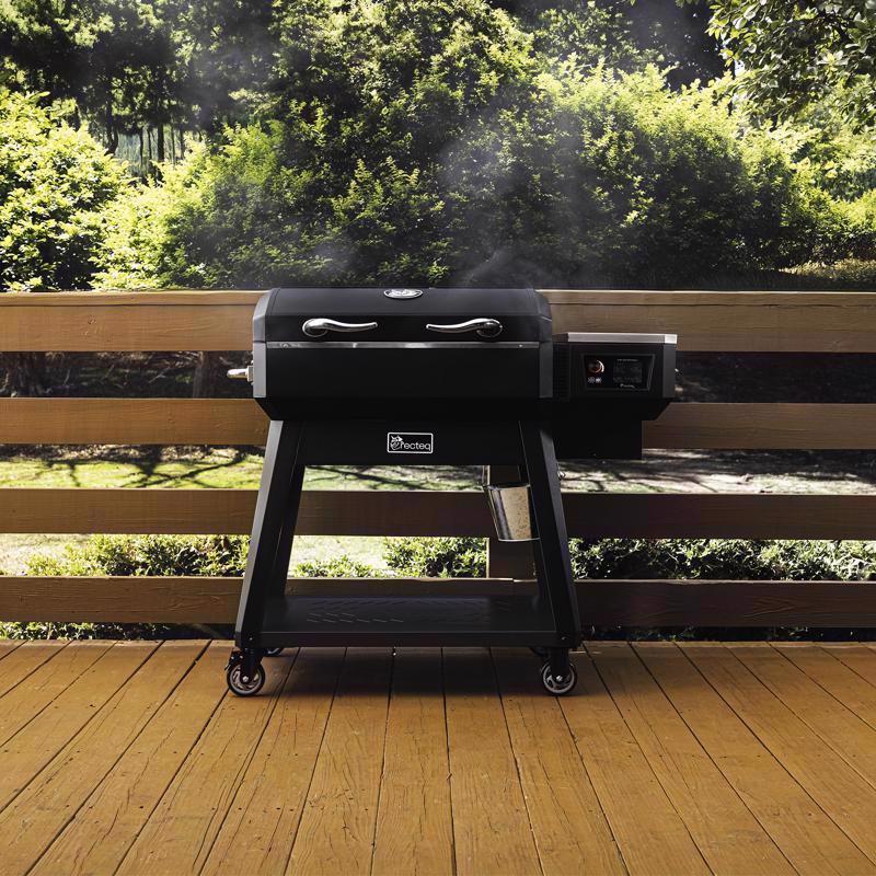 Recteq SmokeStone Wood Pellet WiFi Pellet Griddle Black/Silver