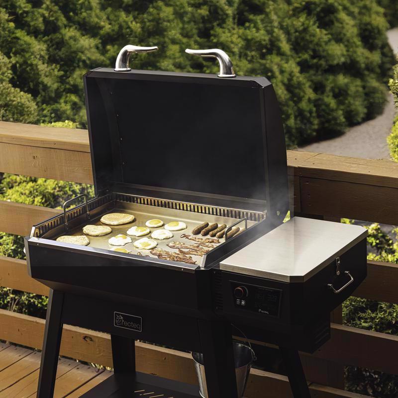 Recteq SmokeStone Wood Pellet WiFi Pellet Griddle Black/Silver