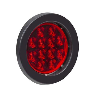 TowSmart Red Round License/Stop/Tail/Turn Combination Tail Light