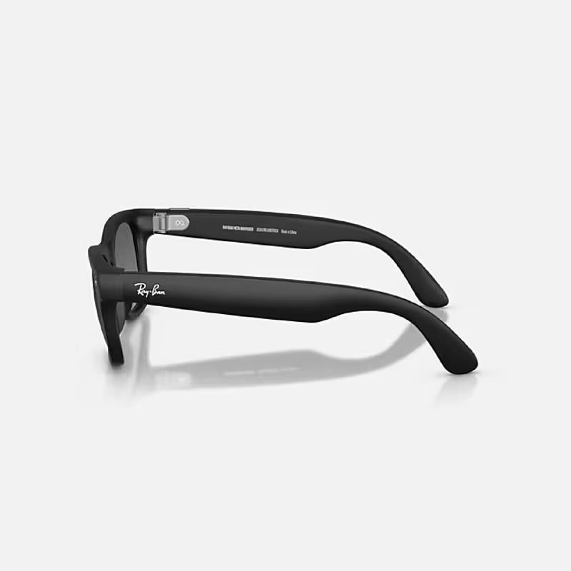 Ray-Ban META WAYFARER - GEN 2 Smart Sunglasses Unisex Matte Black Frame Graphite Lens Polarized