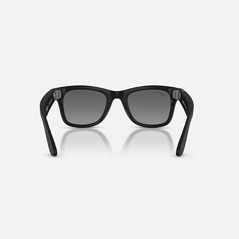 Ray-Ban META WAYFARER - GEN 2 Smart Sunglasses Unisex Matte Black Frame Graphite Lens Polarized