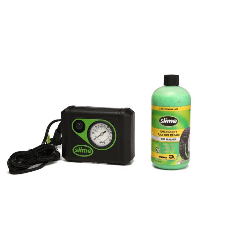 Slime Smart Spair Flat Tire Repair For Standard Cars