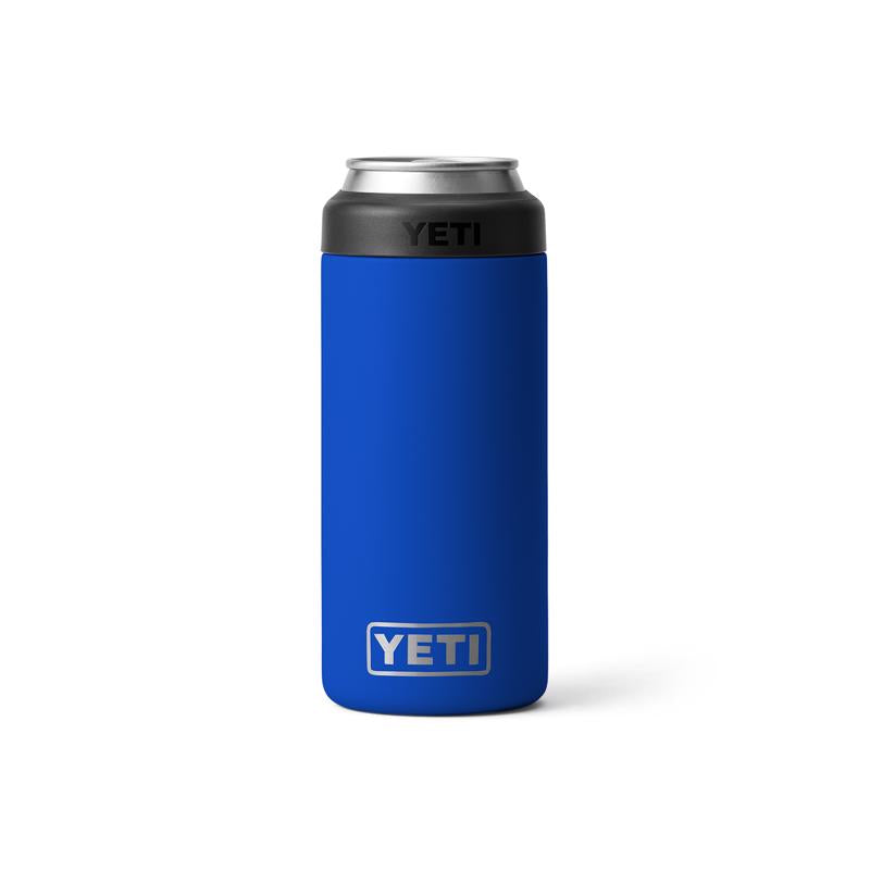 YETI Rambler 12 oz Royal Blue BPA Free Colster Slim Can Insulator