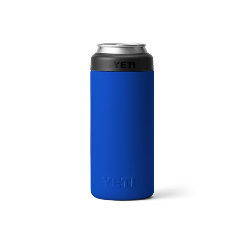 YETI Rambler 12 oz Royal Blue BPA Free Colster Slim Can Insulator