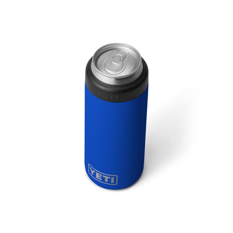 YETI Rambler 12 oz Royal Blue BPA Free Colster Slim Can Insulator