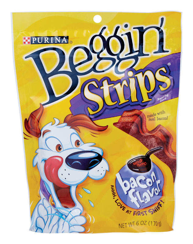Purina Beggin Strips Bacon Treats For Dog 6 oz