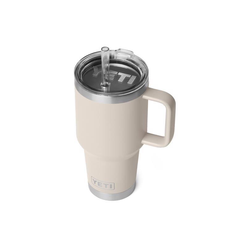 YETI Rambler 35 oz Cape Taupe BPA Free 2.0 Straw Mug