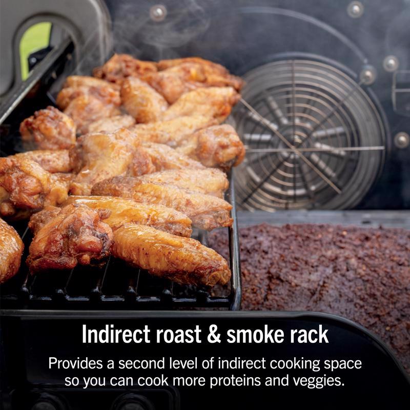 Ninja FlexFlame ProConnect 3 Burner Liquid Propane Grill and Smoker Black