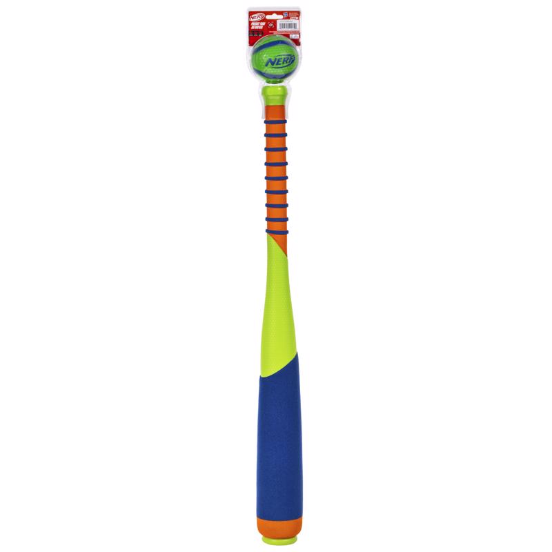 NERF Multicolored Foam Ball and Bat Set