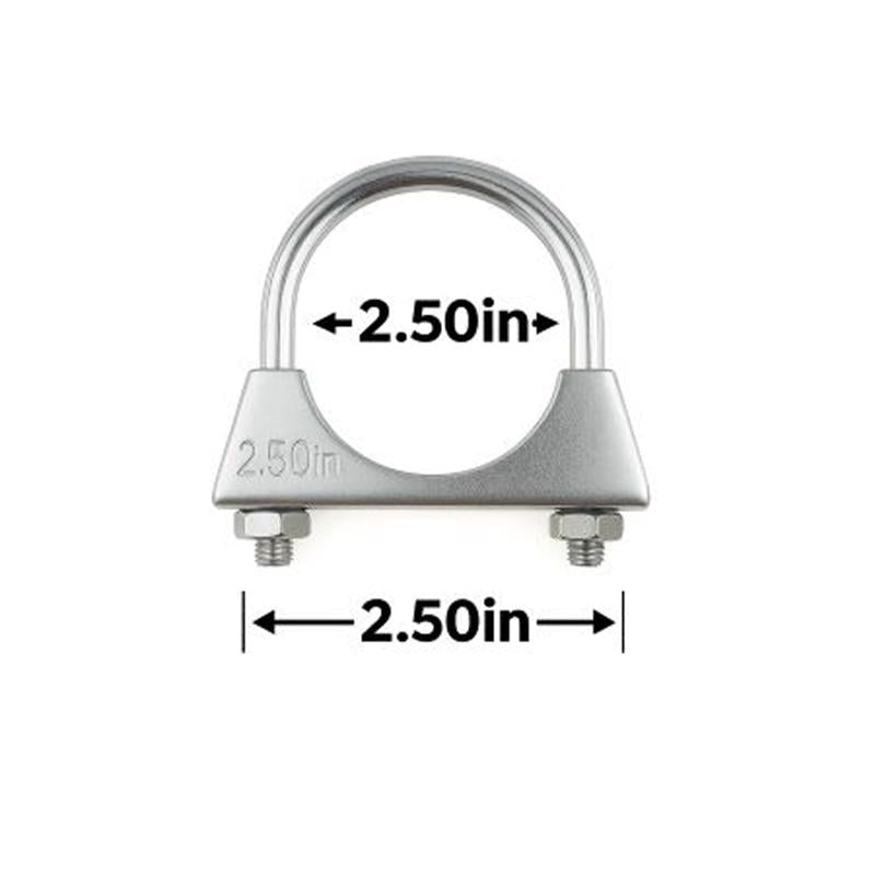 Power Sentry 2.5 in. Galvanized Steel Muffler Clamp