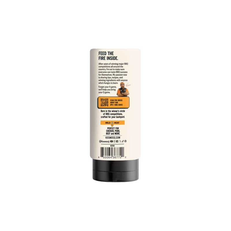 Kosmos Q OP X-1 BBQ Sauce 21 oz