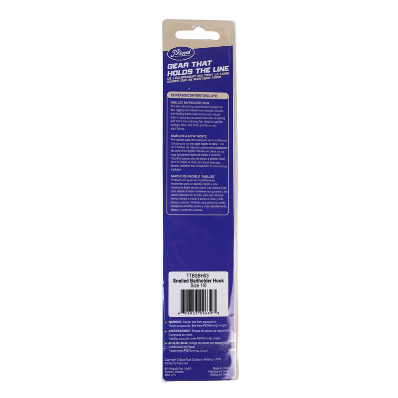 J-Rigged Fishing Hooks