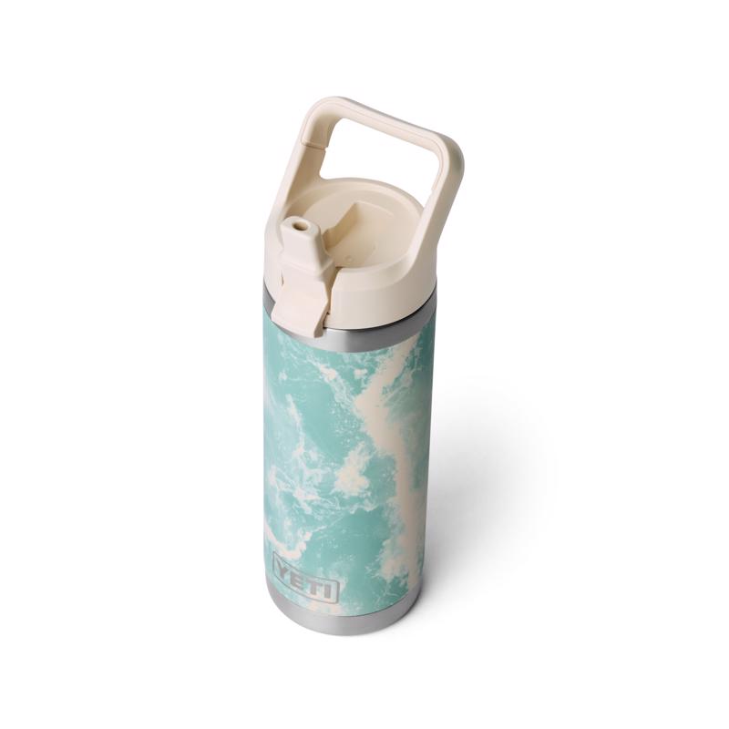 YETI Rambler 18 oz Sea View BPA Free Bottle with Straw Cap