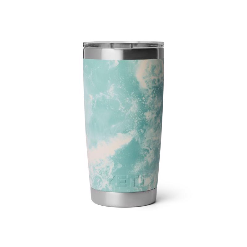 YETI Rambler 20 oz Sea View BPA Free Tumbler with MagSlider Lid