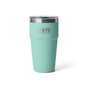 YETI Rambler 20 oz Sea Stone BPA Free Stackable Tumbler with MagSlider Lid