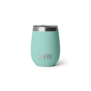 YETI Rambler 10 oz Sea Stone BPA Free Ceramic Lined Wine Tumbler with MagSlider Lid