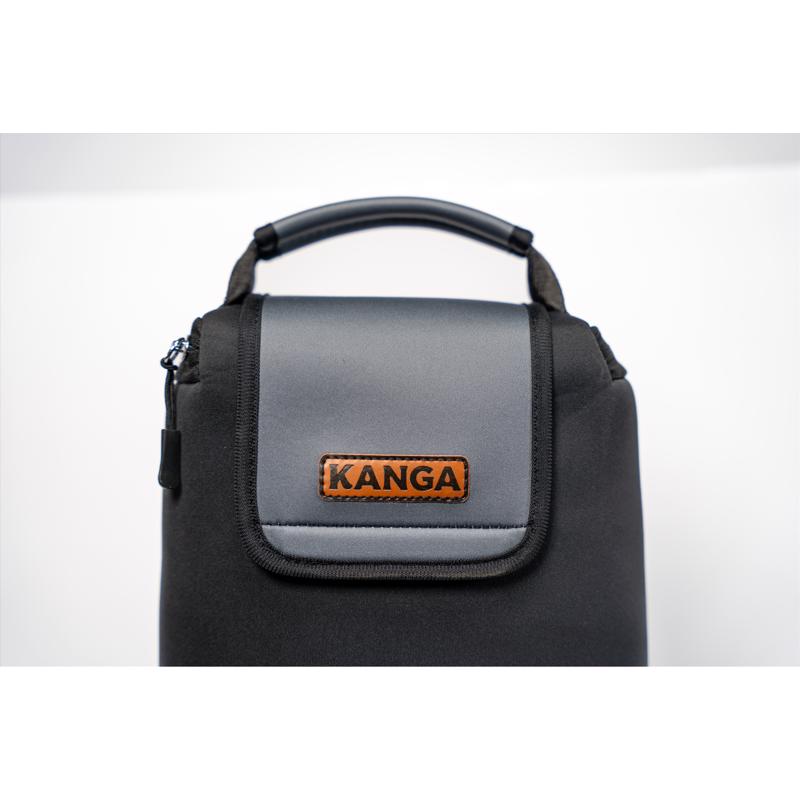 Kanga Hideaway Midnight Black/Gray 6 cans Cooler