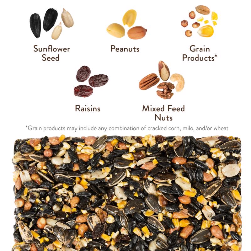 Chirp Woodpecker Wild Bird Seed Cake 24 oz