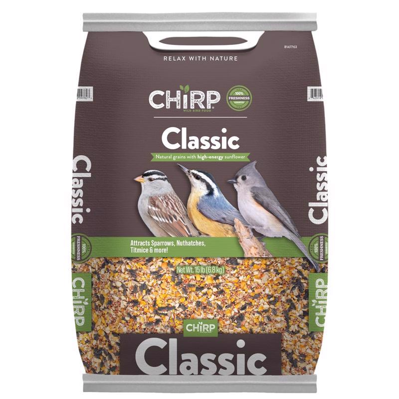 Chirp Classic Wild Bird Food 15 lb