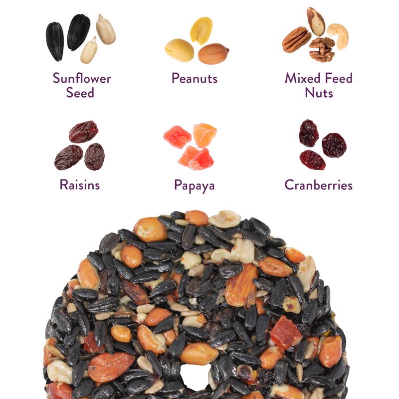 Chirp Nut and Fruit Wild Bird Seed Cake 7.5 oz