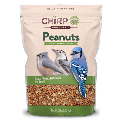 Chirp Pure Seed Peanuts Wild Bird Food 8 lb