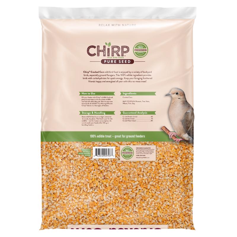 Chirp Pure Seed Cracked Corn Wild Bird Food 4 lb