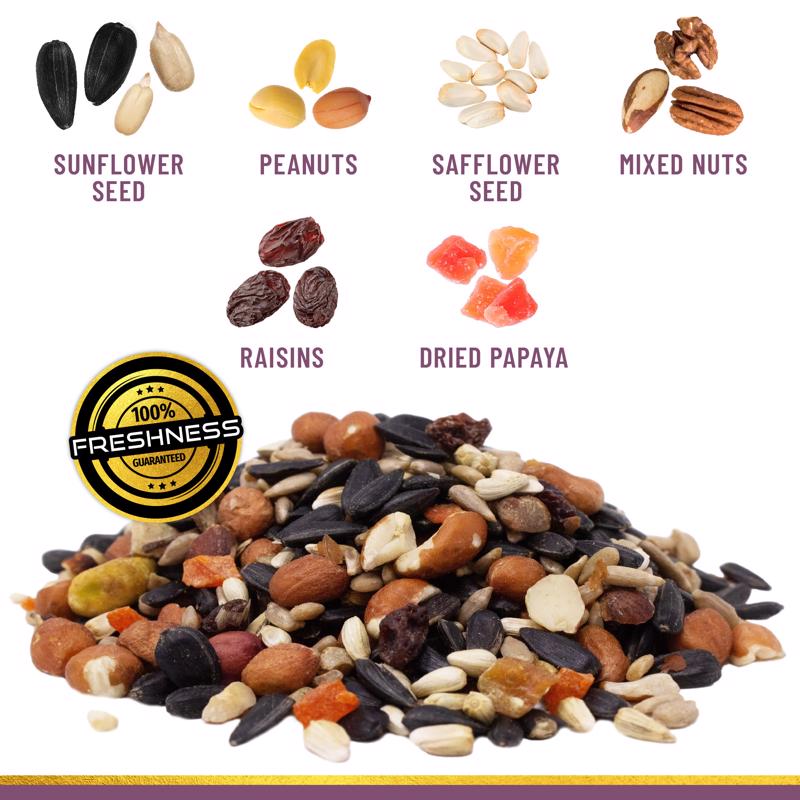 Chirp Max Attract Nut and Fruit Wild Bird Food 15 lb