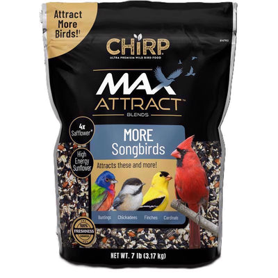 Chirp Max Attract Songbird Wild Bird Food 7 lb