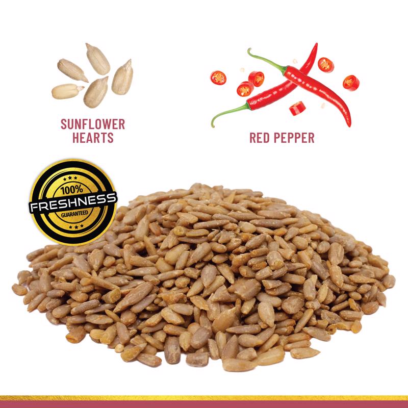 Chirp Max Attract Spicy Sunflower Hearts Wild Bird Food 15 lb
